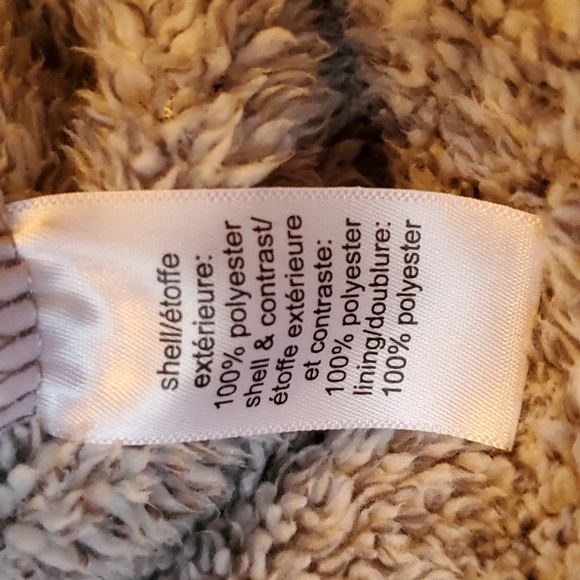 Maurices sherpa pullover size 2X. Buffalo plaid & gray - Picture 8 of 10